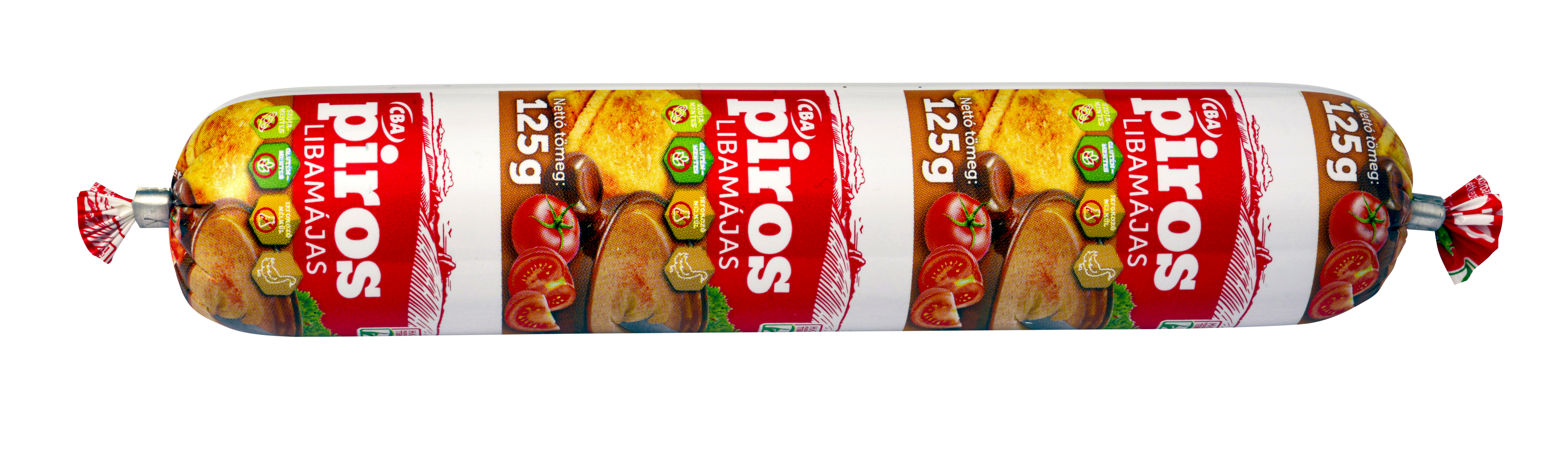 CBA Piros Libamájas 125g